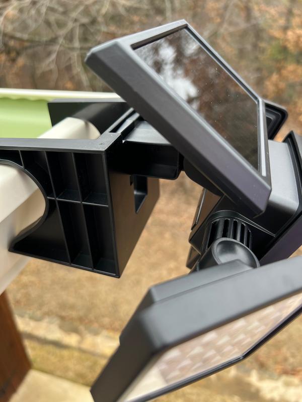 Gutter Mounted Solar Security Light