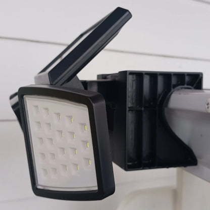Tool-Free Gutter Mount for Tuffenough Solar Outdoor Lights 2500LM, 2-Pack, Black