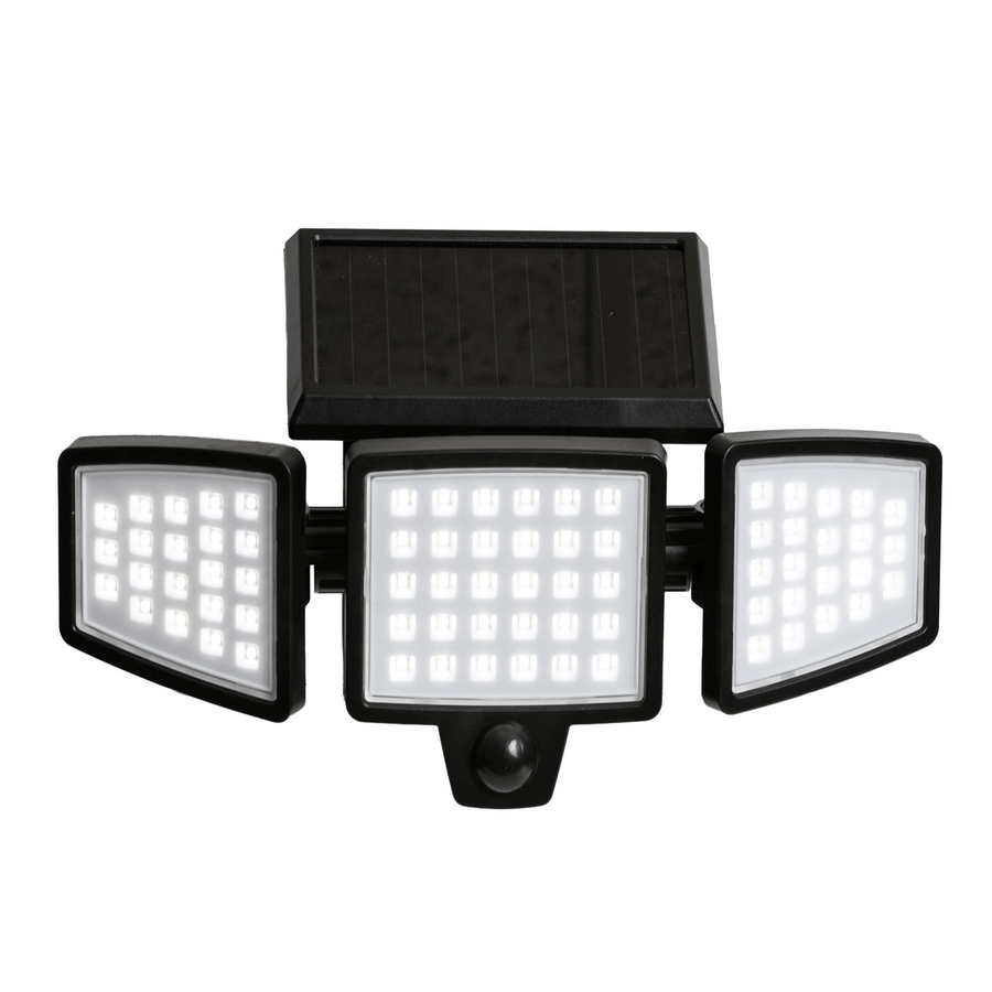 Gutter-Mounted Solar Security Lights