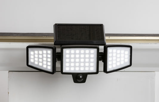 Gutter Mounted Solar Security Light