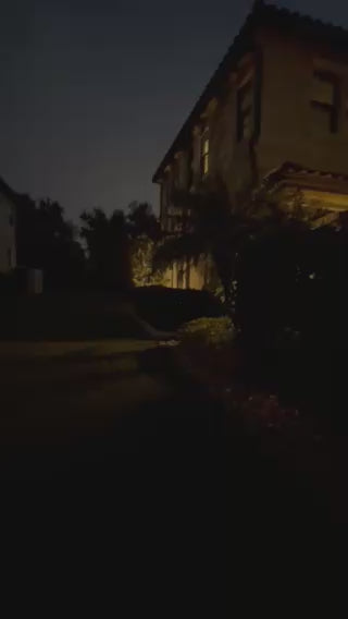 Gutter Mounted Solar Security Light